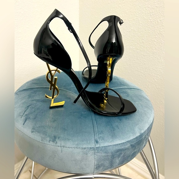AUTHENTIC SAINT LAURENT OPYUM SANDALS IN PATENT LEATHER!! SZ: EU 41 - Picture 6 of 8